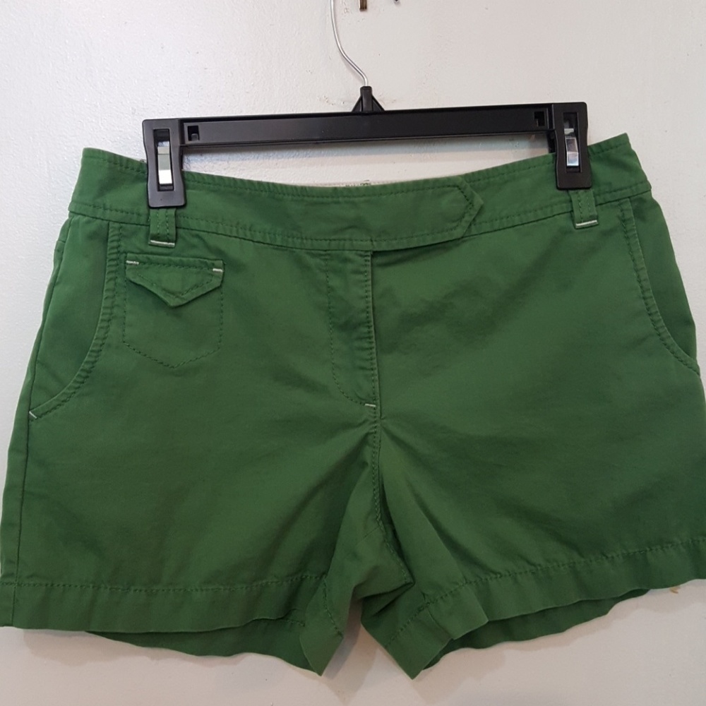 Ann Taylor Loft green shorts